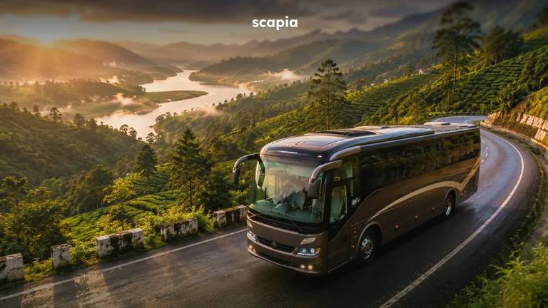 Travel to Koraput Darjeeling Shillong and Gangtok by bus